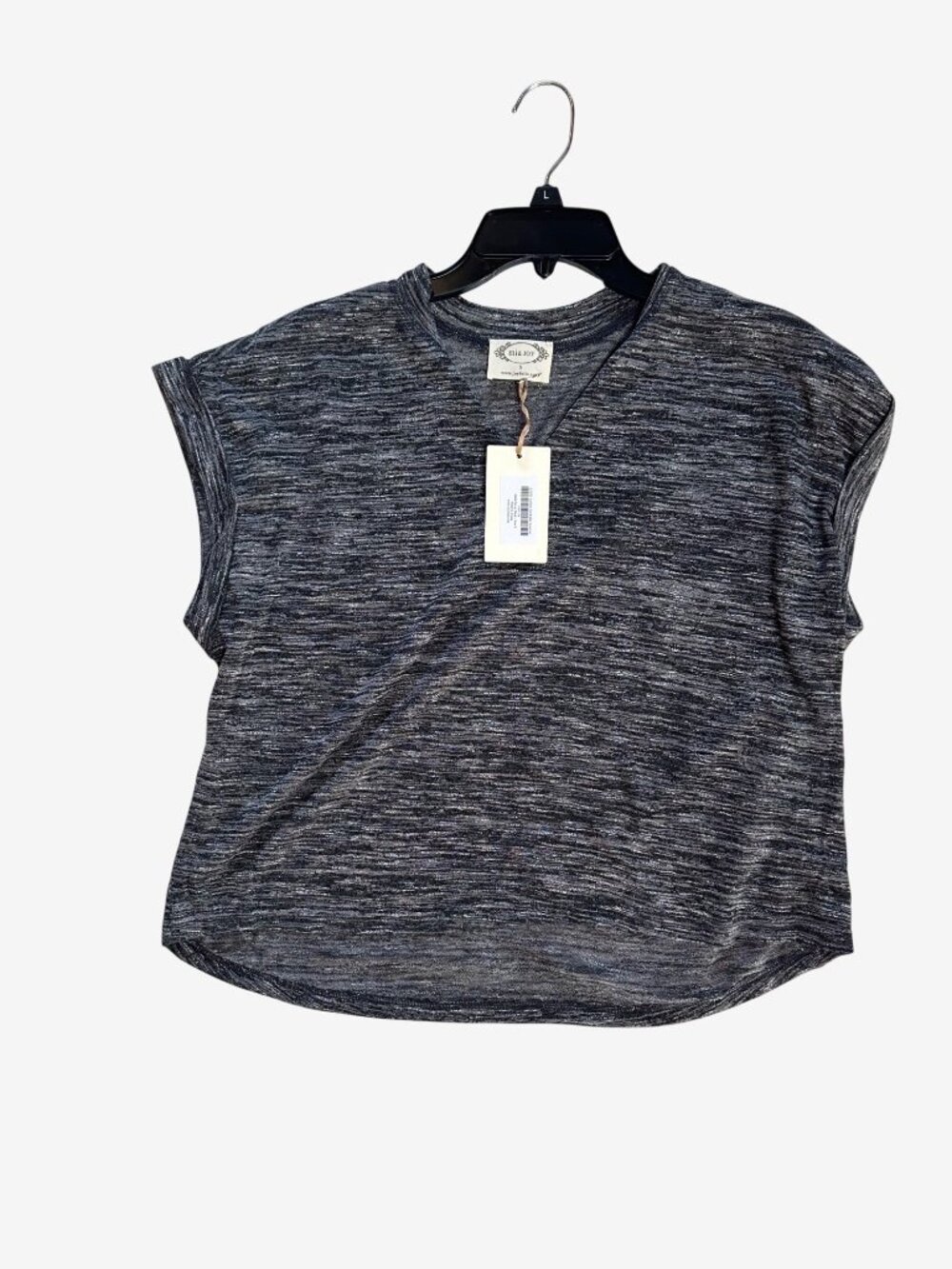 Mia Joy Stella Black Sleeveless Top Size S $58 retail